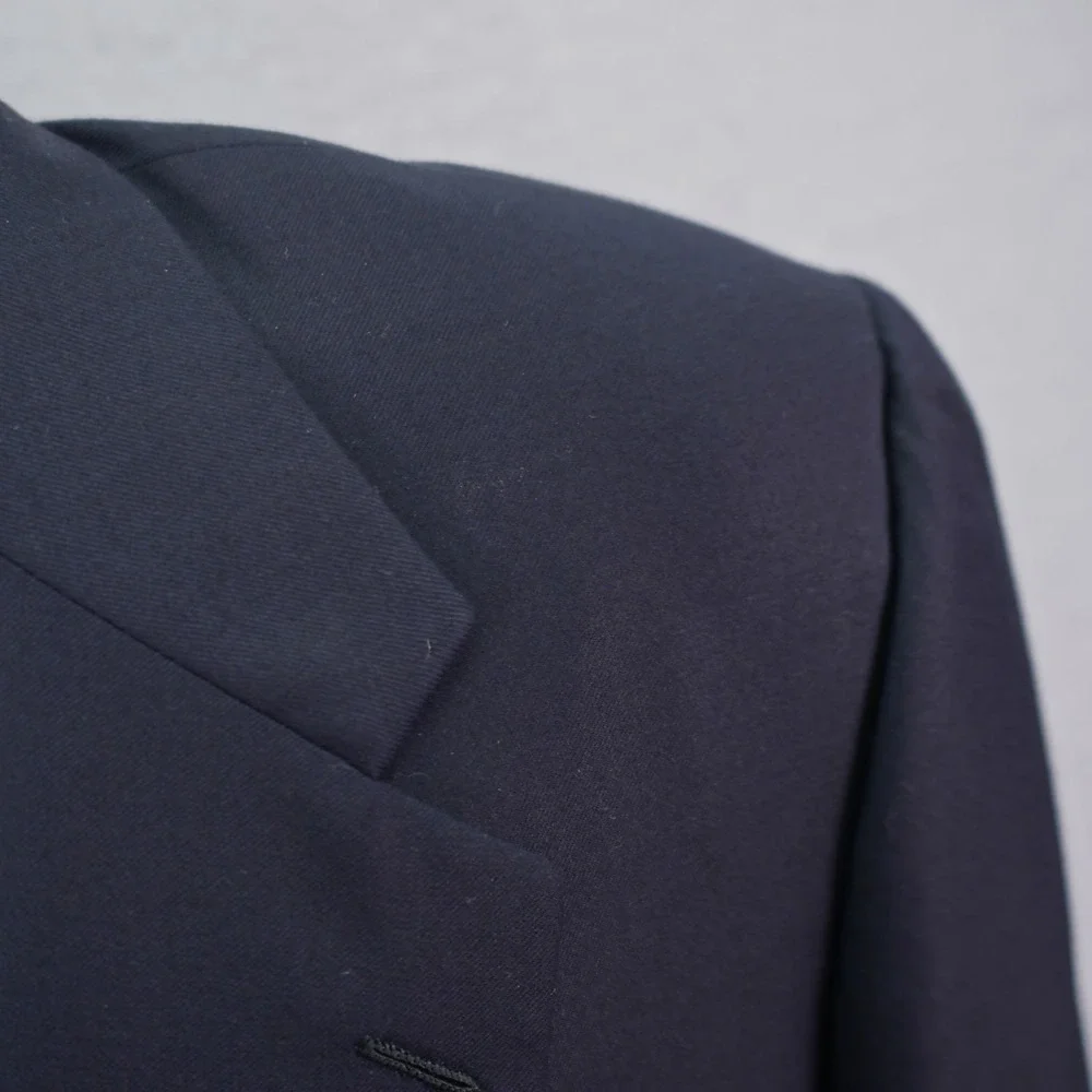 Hickey Freeman Boardroom Wool‎ Blue 2 Button Blazer 42R / Slim Fit 44R
